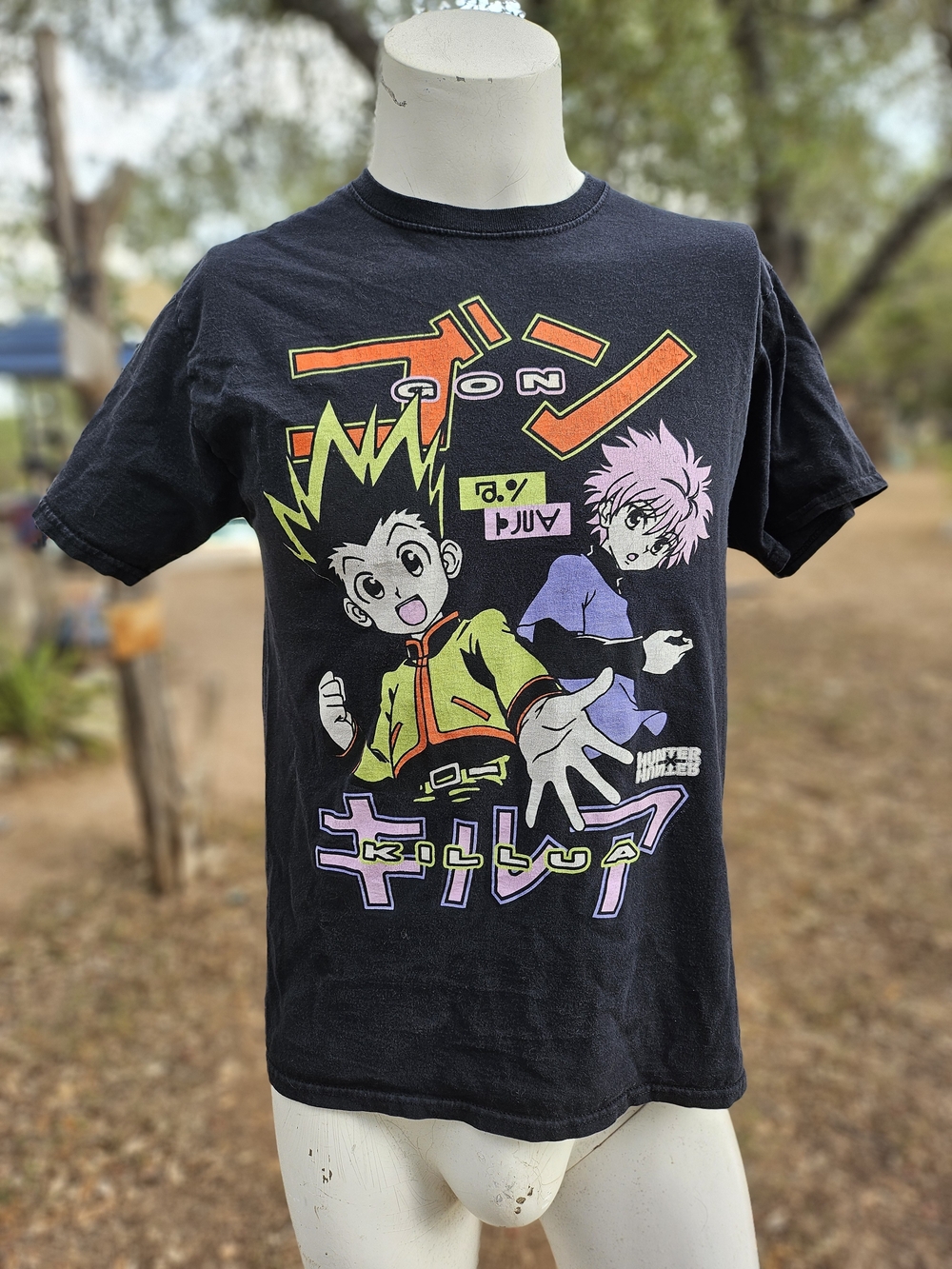 Hunter X Hunter Gon Freecss and Killua Zoldyck from the anime series T-Shirt S